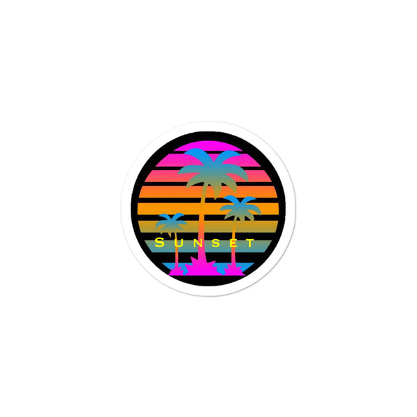 Sunset stickers