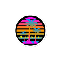 Sunset stickers